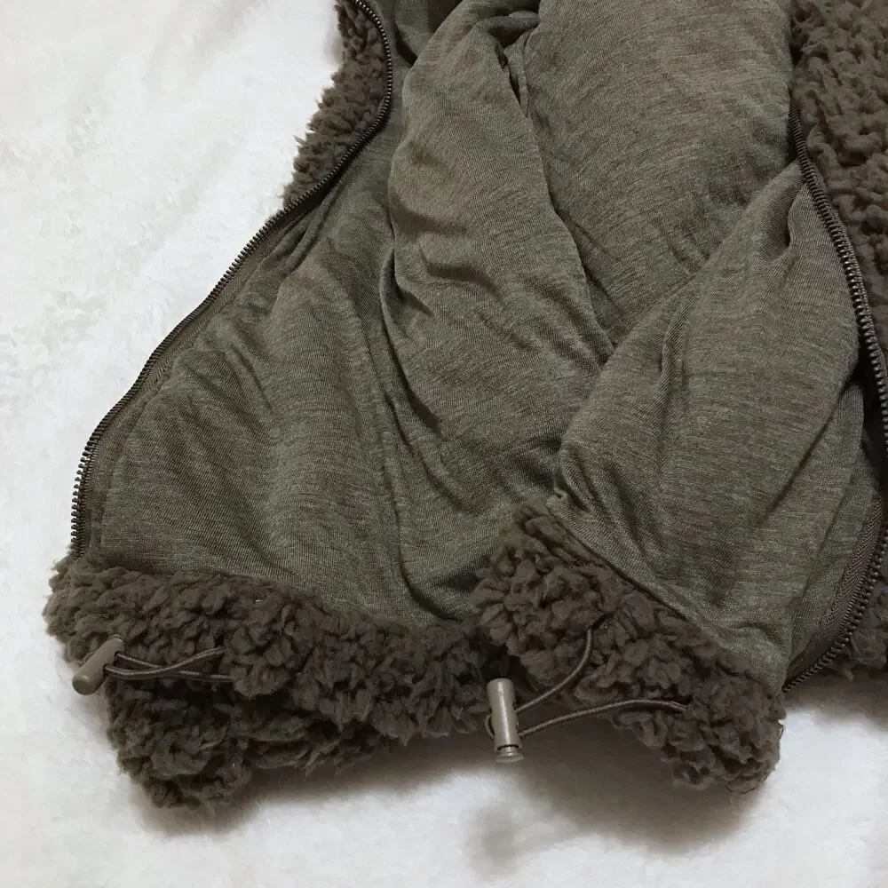 Thread & Supply NWT Full Zip Sherpa Teddy Jacket Women Various